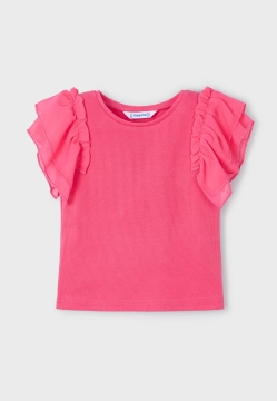 Koszulka dziewczęca z nadrukiem Mayoral 3013