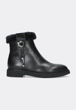 SKÓRZANE BOTKI DAMSKIE ACCADEMIA 7452