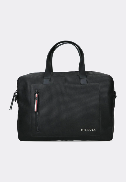 WĄSKA TORBA NA LAPTOPA TOMMY HILFIGER AM0AM11784C