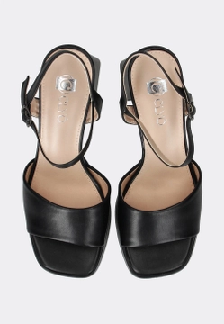 SANDAŁY DAMSKIE ZE SKÓRY EKOLOGICZNEJ CLYO P123 82D