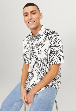 KOSZULA MĘSKA Z NADRUKIEM JACK & JONES 12251023P