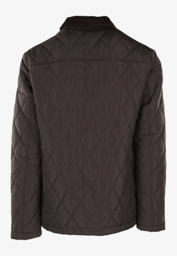 KURTKA MĘSKA Z PIKOWANIEM W ROMBY ASCOTT SPORT 15234112