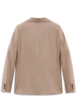 MARYNARKA DAMSKA Z WZOREM W JODEŁKĘ Z DOMIESZKĄ WEŁNY I WIZKOZY BUGATTI W4144 84765