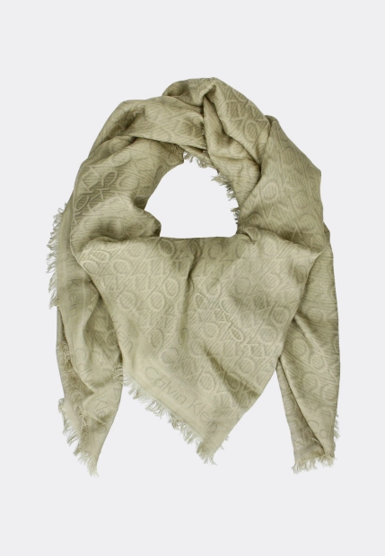 ŻAKARDOWY SZAL DAMSKI CALVIN KLEIN K60K608779