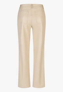 SPODNIE DAMSKIE ZE SKÓRY EKOLOGICZNEJ BARBARA LEBEK 37810052