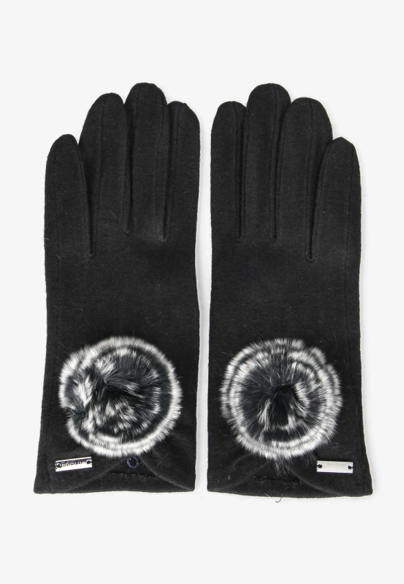 RĘKAWICZKI WEŁNIANE DAMSKIE WITTCHEN 47-6-118-1