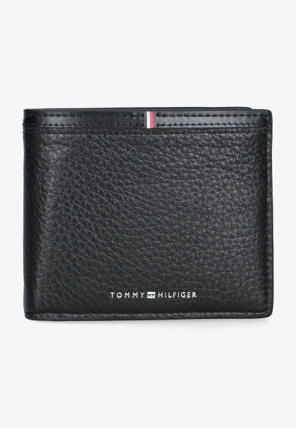 SKÓRZANY PORTFEL MĘSKI SKŁADANY NA PÓŁ TOMMY HILFIGER AM0AM13970C