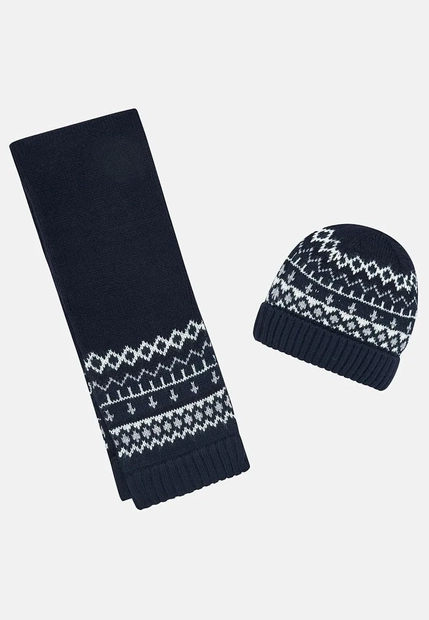 Komplet chłopięcy czapka + szalik Mayoral baby 10642