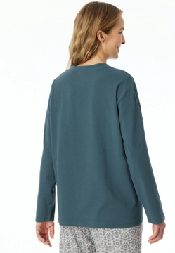 T-SHIRT DAMSKI Z DŁUGIM RĘKAWEM SCHIESSER 182103