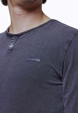 T-SHIRT MĘSKI Z DŁUGIM RĘKAWEM PIONIEER P1 60100 0000