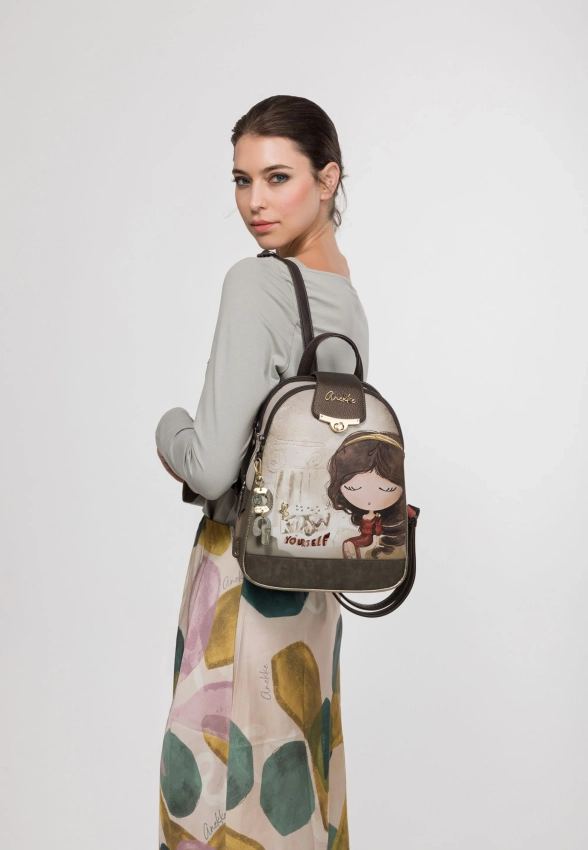 PLECAK DAMSKI Z TRZEMA PRZEGRODAMI ANEKKE AMPHORA 42705-043