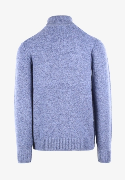 GOLF MĘSKI Z DOMIESZKĄ WEŁNY I WISKOZY PIERRE CARDIN C5 51613 5123