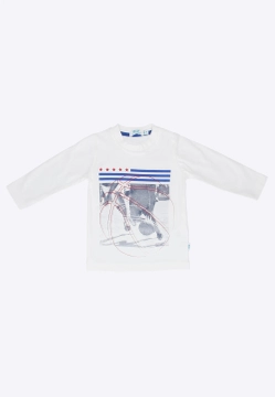 KOSZULKA CHŁOPIĘCA Z NADRUKIEM MELBY 79C0150