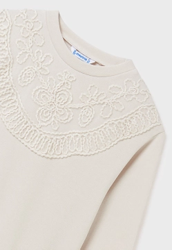 BLUZA DZIEWCZĘCA Z APLIKACJĄ MAYORAL 7492