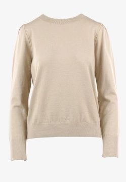 SWETER DAMSKI Z FALBANKOWYM DEKOLTEM ZAPS AVOLA