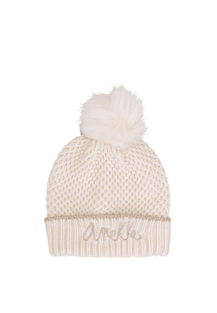 CZAPKA DAMSKA Z POMPONEM ANEKKE REAL 41491-313