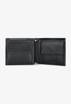 SKÓRZANY PORTFEL MĘSKI SKŁADANY NA PÓŁ TOMMY HILFIGER AM0AM13978C