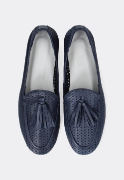 AŻUROWE MOKASYNY DAMSKIE ZE SKÓRY SHOELAB 2002