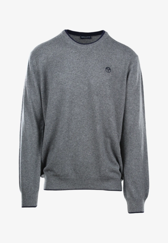 SWETER MĘSKI Z DOMIESZKĄ WEŁNY I WISKOZY NORTH SAILS 699775