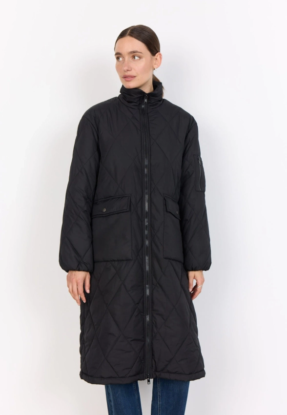 DŁUGA KURTKA DAMSKA SOYACONCEPT 41278