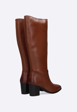 SKÓRZANE KOZAKI DAMSKIE HOSIS CLU4410