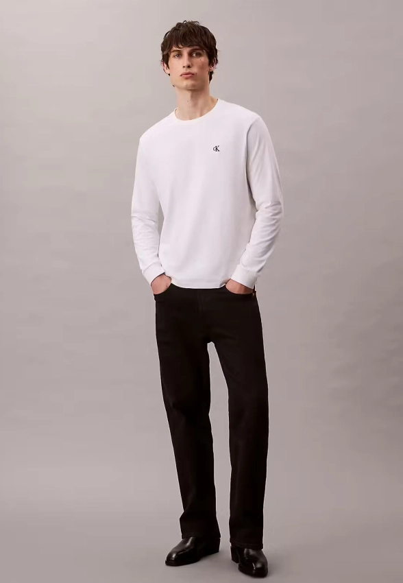 T-SHIRT MĘSKI Z DŁUGIM RĘKAWEM CALVIN KLEIN LV04RD247G
