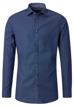 KOSZULA MĘSKA Z DŁUGIM RĘKAWEM BODY FIT VENTI 144327200