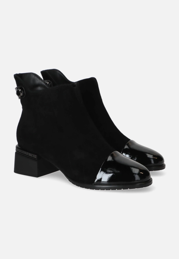 SKÓRZANE BOTKI DAMSKIE LORETTA VITALE C3865A