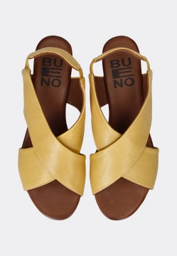 SKÓRZANE SANDAŁY DAMSKIE BUENO L2408