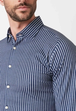 KOSZULA MĘSKA W PASY DESOTO 87128-3