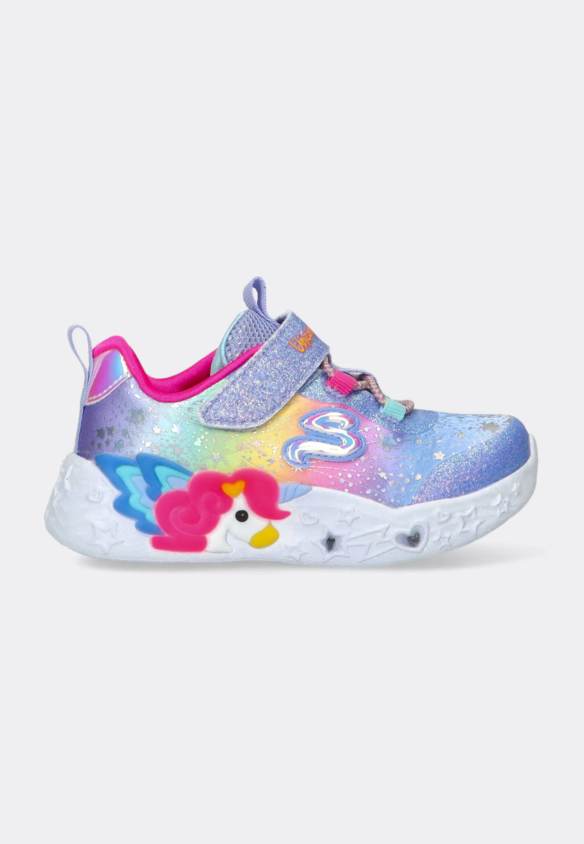 SNEAKERSY DZIEWCZĘCE SKECHERS UNICORN CHARMER TWILIGHT DREAM 302681N