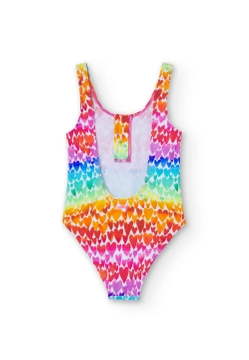 STRÓJ KĄPIELOWY DZIEWCZĘCY JEDNOCZĘŚCIOWY BOBOLI 828097