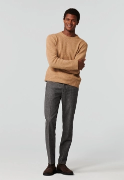 SPODNIE MĘSKIE W KRATĘ MEYER 8811BONN