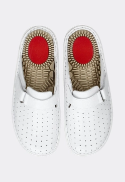 SKÓRZANE PANTOFLE DAMSKIE SANOFIT 429249-1