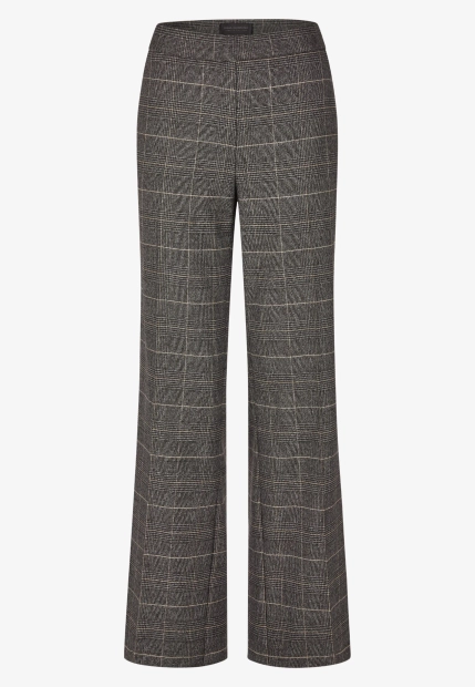 ELEGANCKIE SPODNIE W KRATĘ DAMSKIE ANNA MONTANA 1469