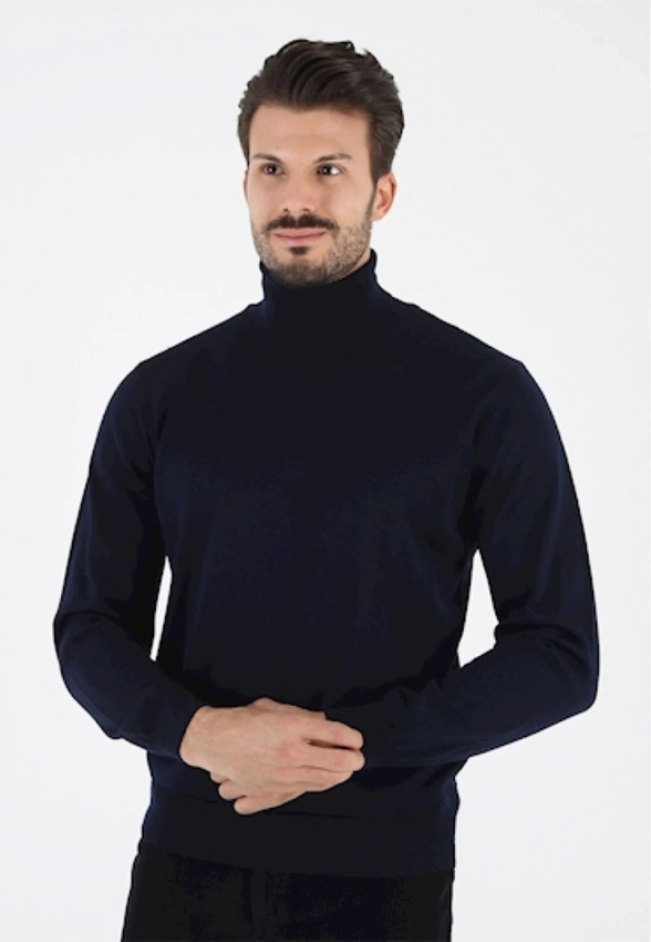 Męski golf z wełny merino Rotte Mediterranee RB 09