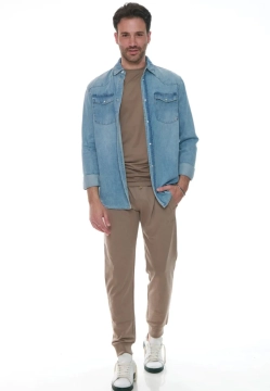 KOSZULA MĘSKA JEANS KEYJEY C111