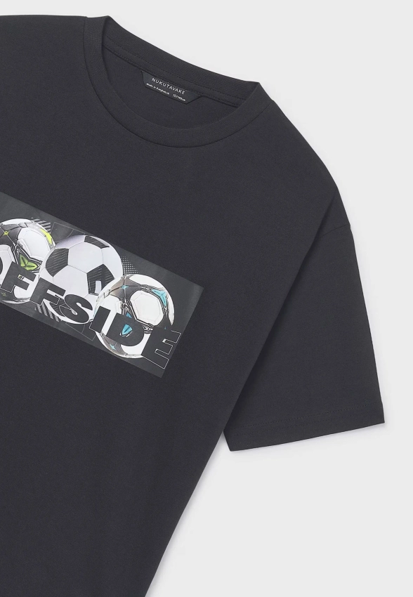 T-SHIRT CHŁOPIĘCY Z KRÓTKIM RĘKAWEM I NADRUKIEM MAYORAL 6033