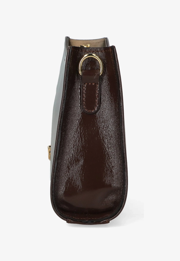 SKÓRZANA TOREBKA DAMSKA BRUNATE ST400