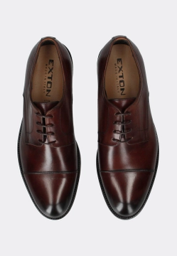 ELEGANCKIE SKÓRZANE PÓŁBUTY MĘSKIE EXTON 1375