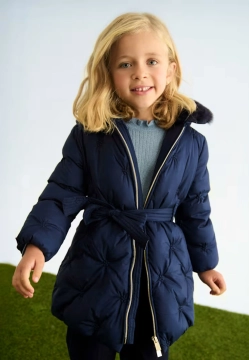PIKOWANA KURTKA DZIEWCZĘCA Z PASKIEM MAYORAL 5848