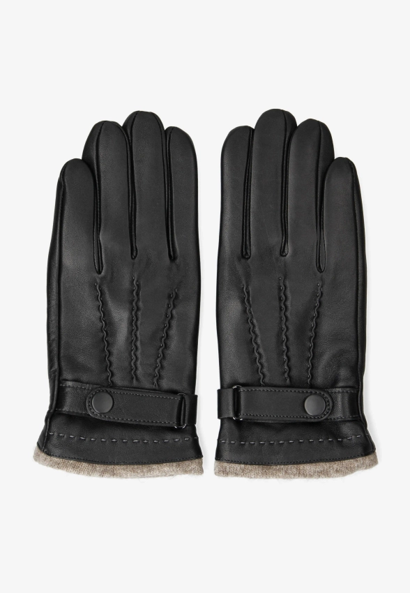 SKÓRZANE RĘKAWICZKI WITTCHEN Z WEŁNĄ 44-6L-037-19