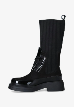 KOZAKI DAMSKIE Z DZIANINOWĄ CHOLEWKĄ T. SOKOLSKI SL Z24-183