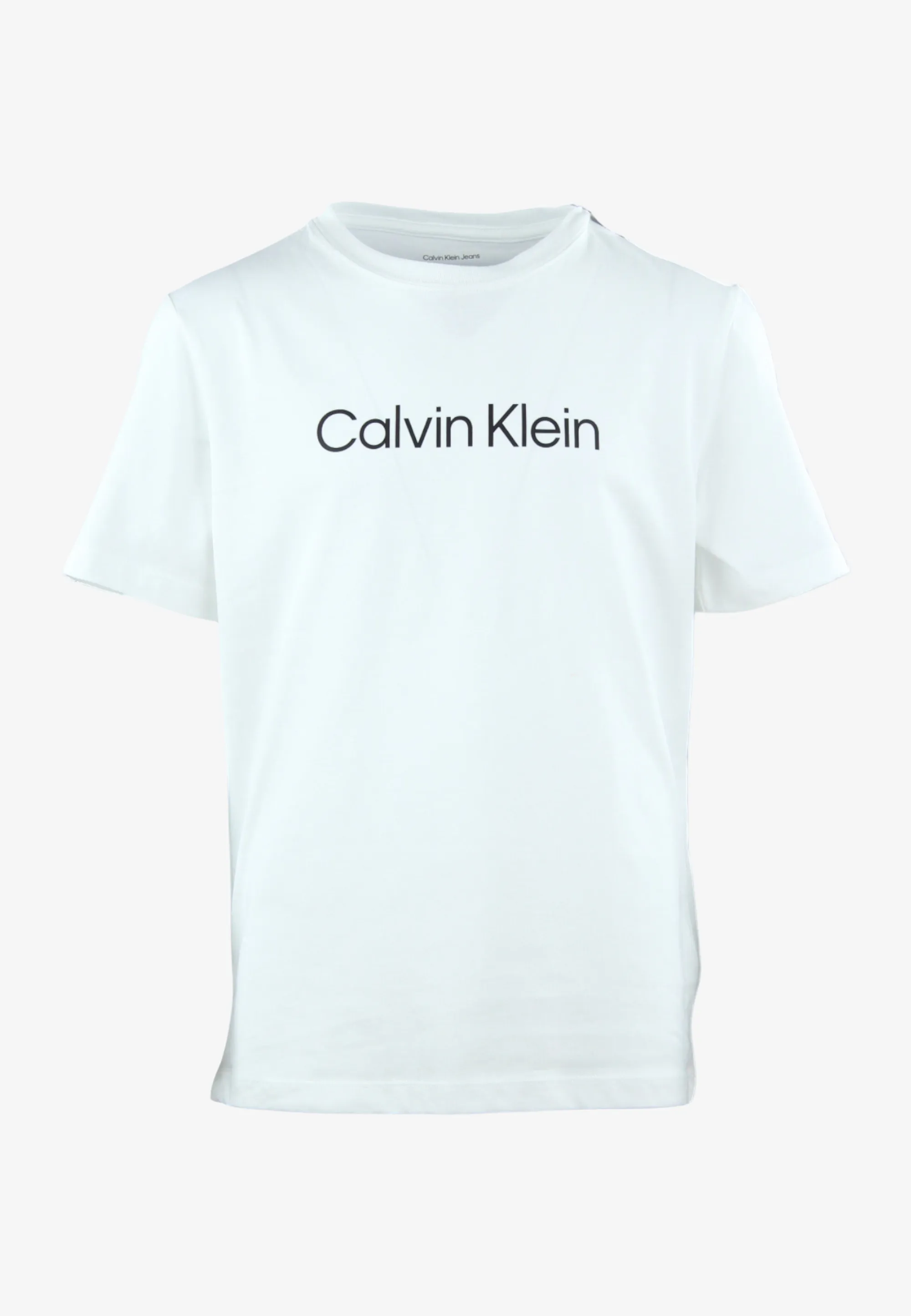 T-SHIRT CHŁOPIĘCY Z KRÓTKIM RĘKAWEM LOGO CALVIN KLEIN IU0IU00690B