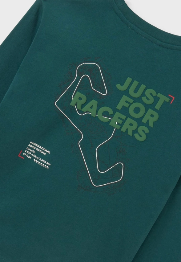 T-SHIRT CHŁOPIĘCY Z NADRUKIEM NA PLECACH MAYORAL 7089