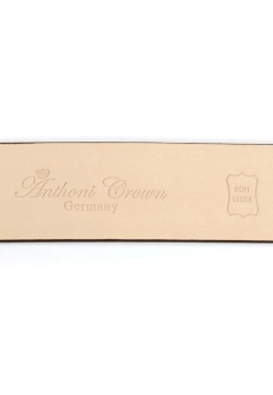 PASEK MĘSKI SKÓRZANY ANTHONI CROWN 3GD80