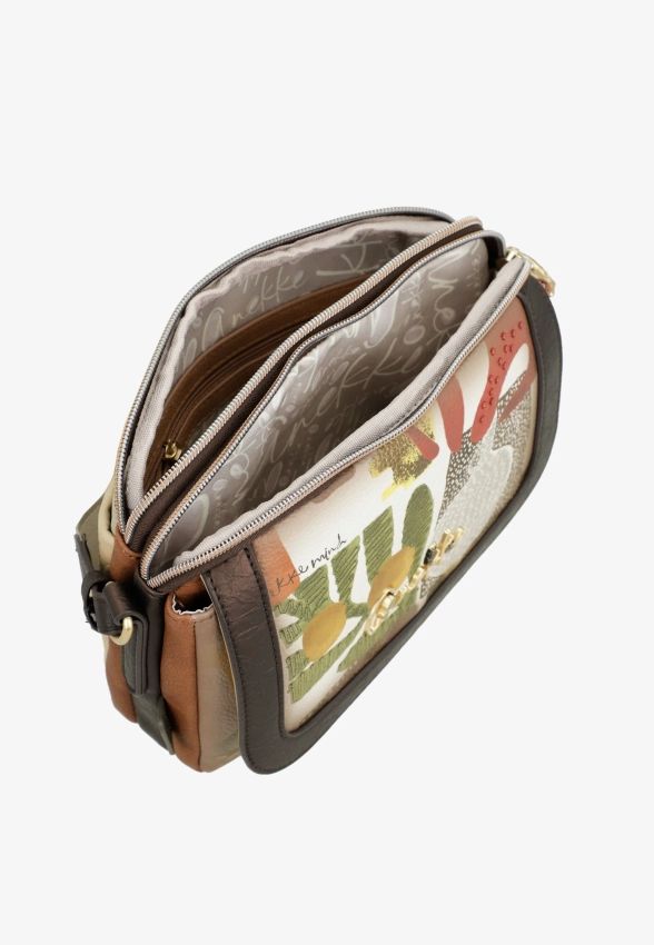 TOREBKA DAMSKA Z DWOMA PRZEGRODAMI ANEKKE AMPHORA 42713-349