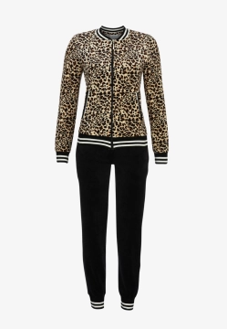 WELUROWY DRES DAMSKI KOMPLET RINGELLA 5513203