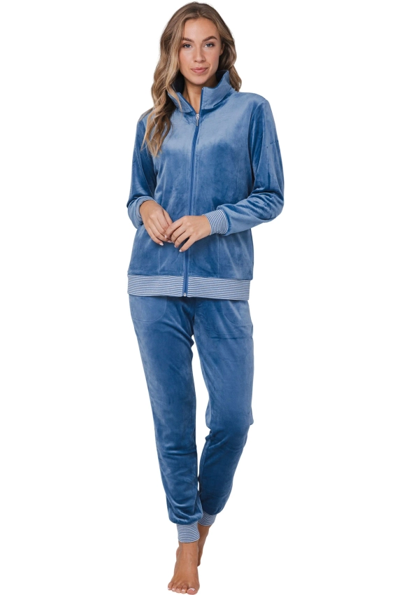 WELUROWY DRES DAMSKI PASTUNETTE 181252-108-1