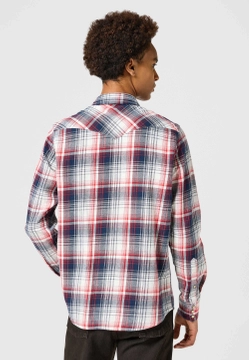 KOSZULA MĘSKA W KRATĘ WRANGLER 112357243